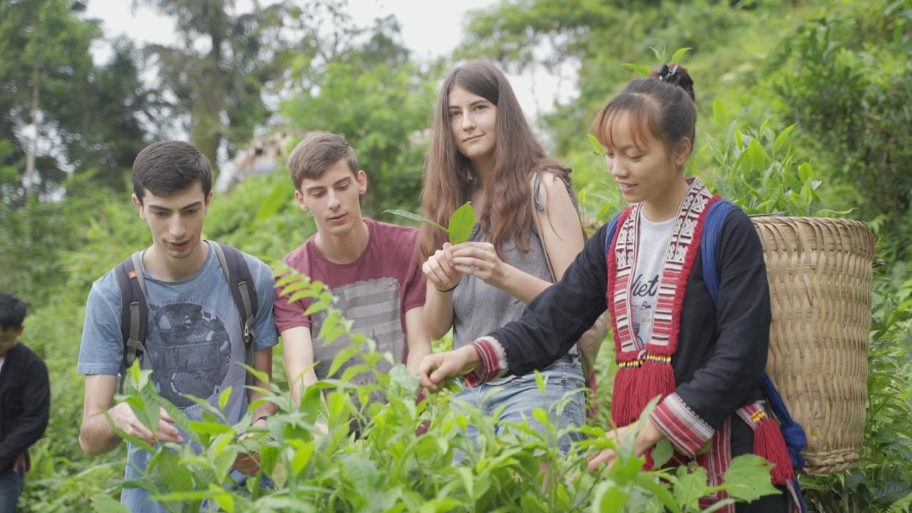 Hoang Su Phi Lodge Ха Жианг Екстериор снимка